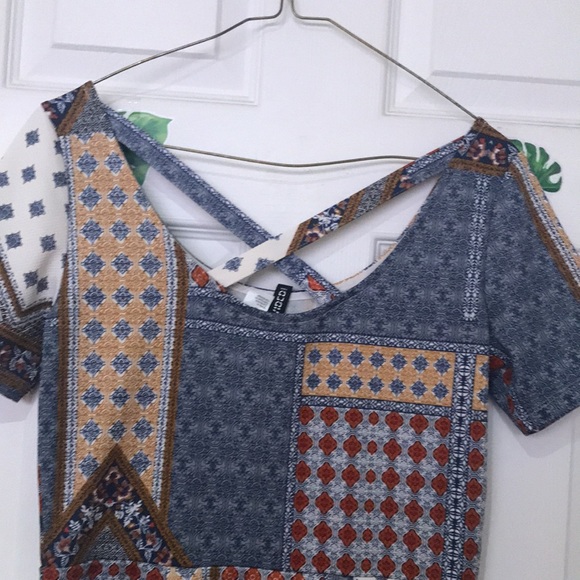 H&M Patchwork Dress - Picture 2 of 2